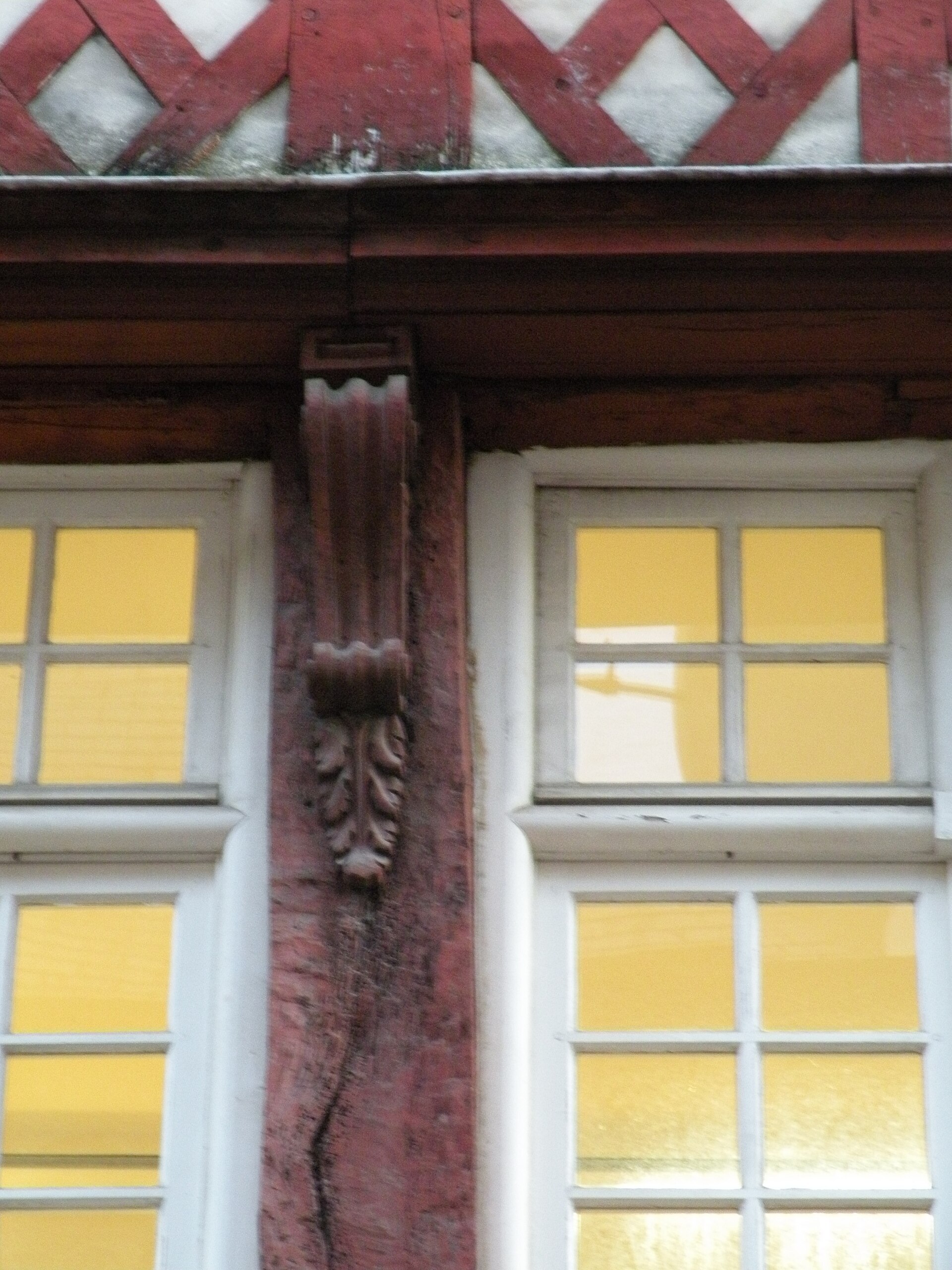 Maisons à colombages, rue Saint-Georges à Rennes