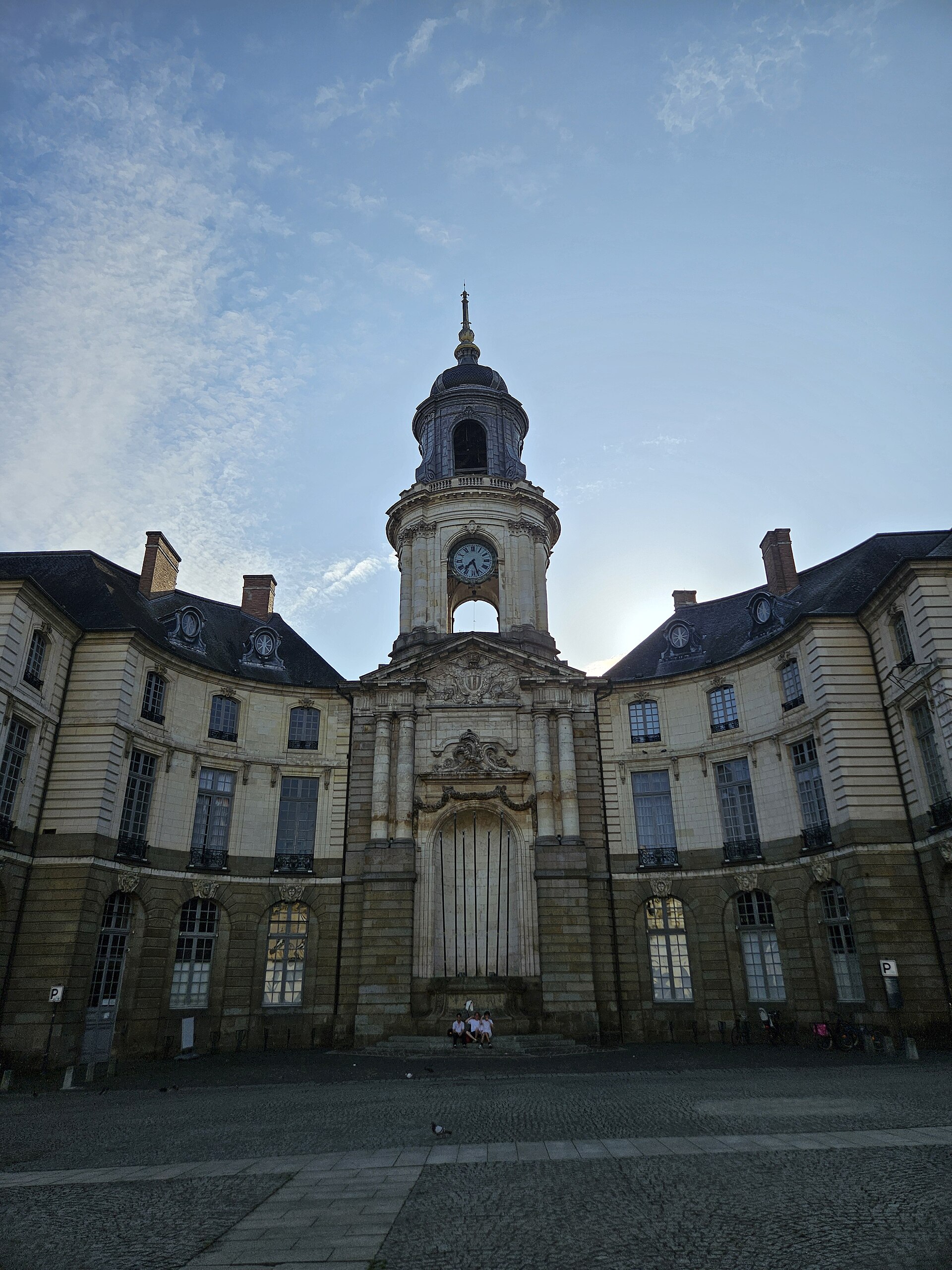 Hôtel de ville de Rennes, place de la Mairie