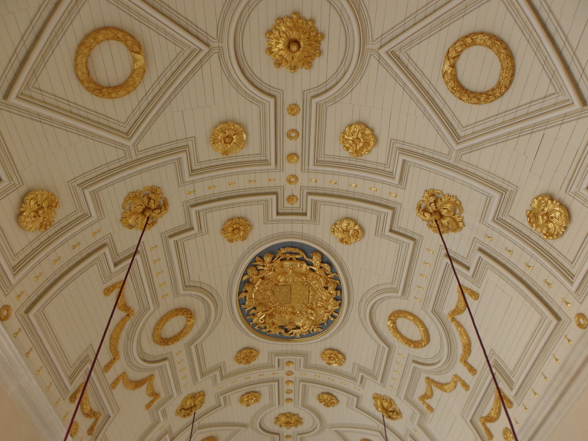 Salle des pas perdus du palais du parlement de Bretagne, à Rennes